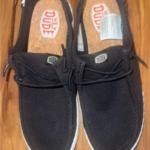 Hey Dude women Black Casual Shoes